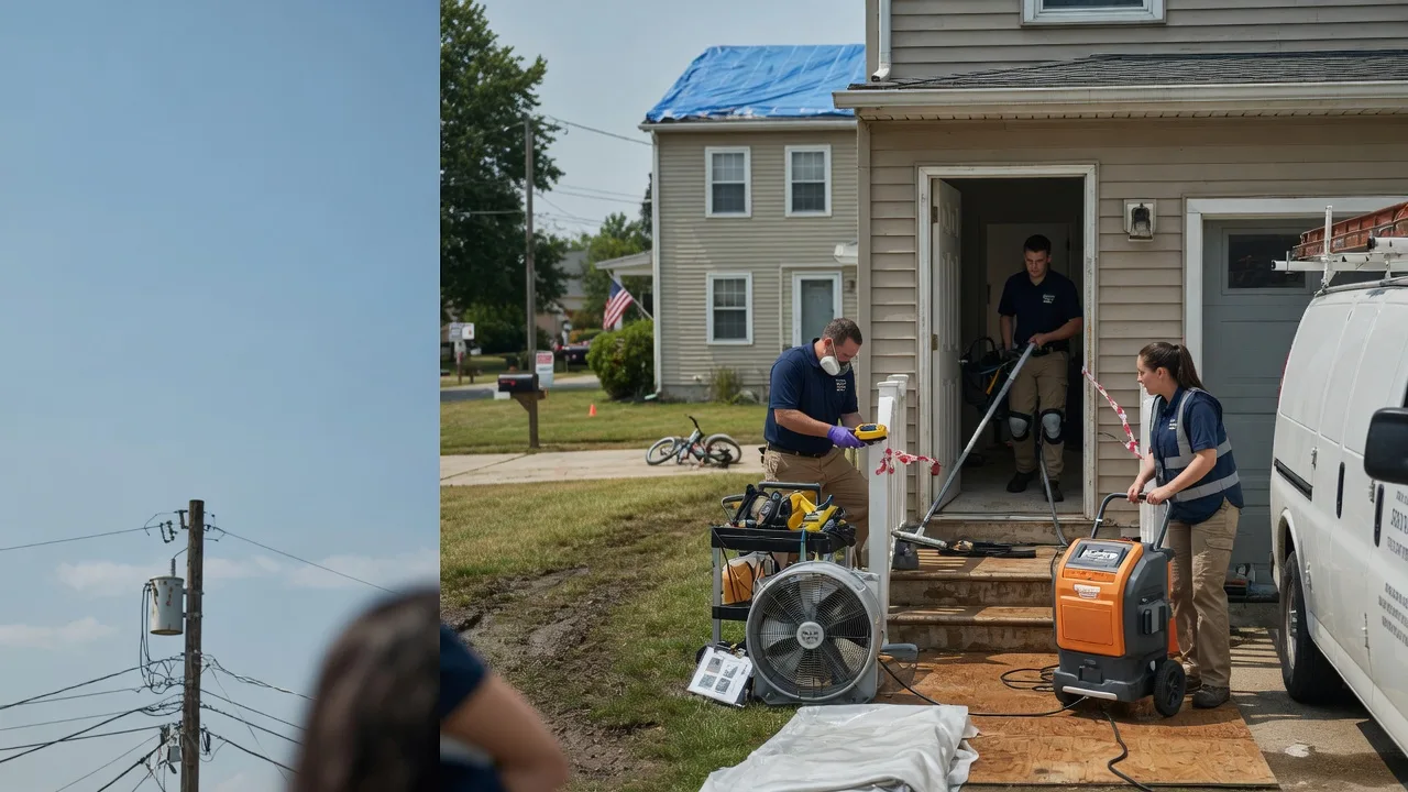 Water Damage Repair in Harrells, NC near me